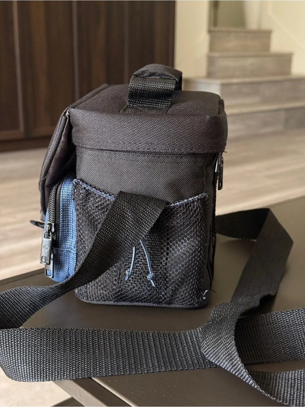 Samsonite Black and Blue Compact Camera Case